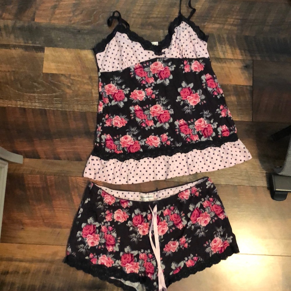Pajama tank and short set